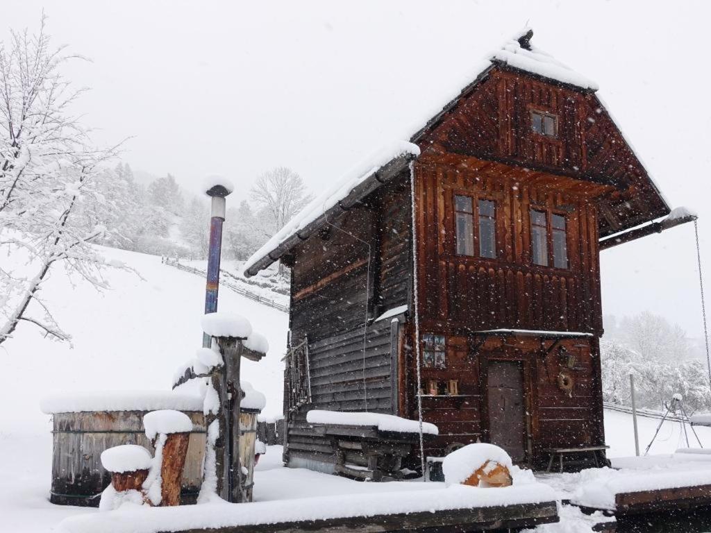 Huettenferien Koeberlhof Sankt Georgen ob Murau Kültér fotó